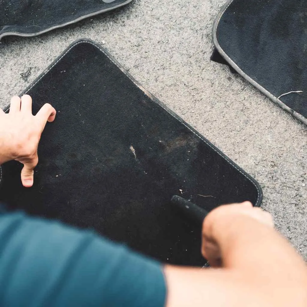 Vaccuming Car Carpets